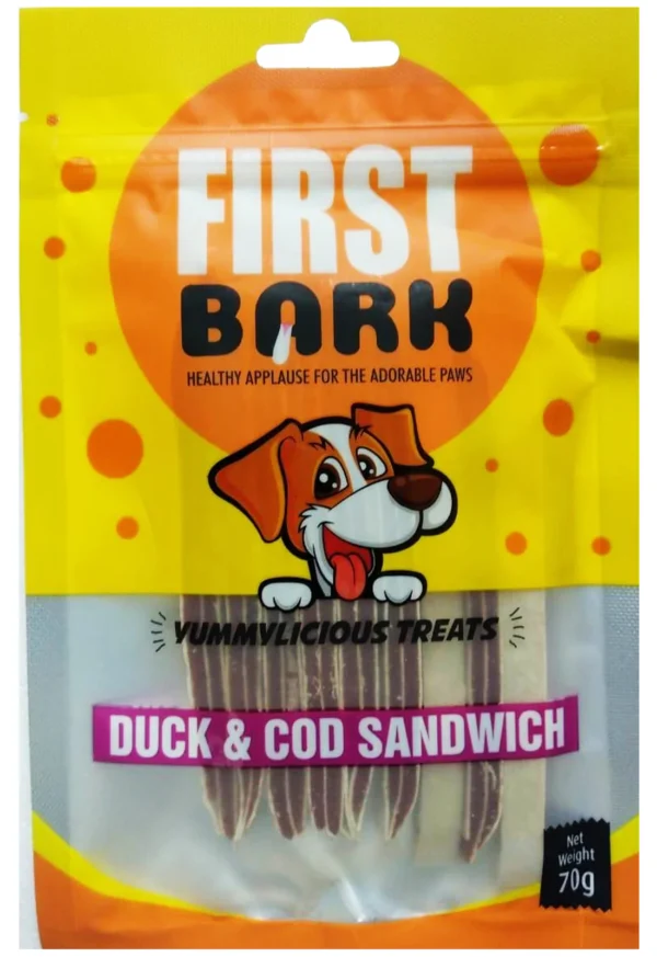 Duck and COD Sandwich for Pet