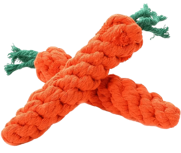 Rope Toys in Carrot Shape for Pet - Image 3