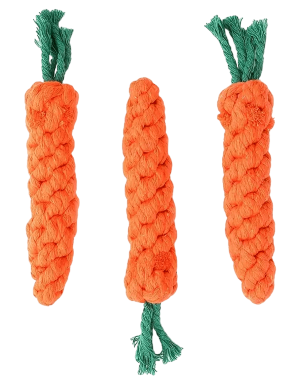 Rope Toys in Carrot Shape for Pet - Image 2