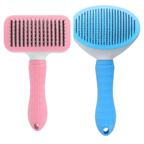 Hair Remover, Deshedding, Massage, Grooming and Dematting with Handle and Non Slip Grip for Pet - Image 7