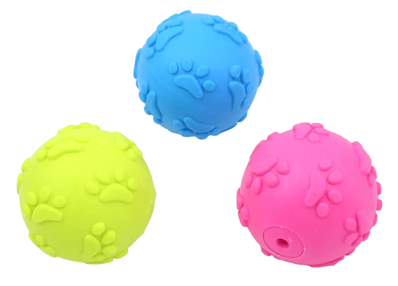 Paw Pattern Ball with Sound for Pet