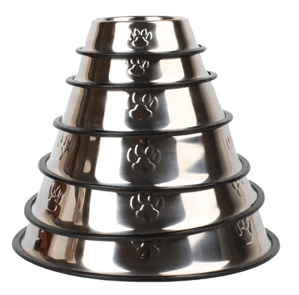 Steel Feeding Bowl for Pet - Image 2