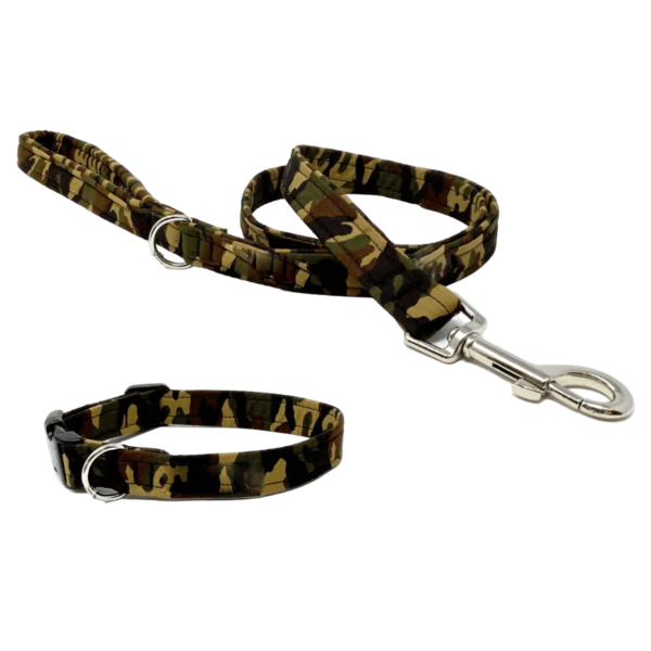 Leash / Lead Soft Padded for Dog - Military (Camouflage) Print - 1 No.